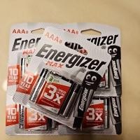 ราคา ถ่านอัลคาไลน์ เอเนอไจเซอร์ Max (AAA) 8 ก้อน Energizer Max (AAA) (24754935824)