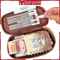 ราคา WIN ปากกากระเป๋าดินสอกระเป๋าขนาดใหญ่ดินสอปากกา Organizer กระเป๋าซิป Spacious ความจุขนาดใหญ่ที่ใส่ดินสอกล่อง (48250115110)