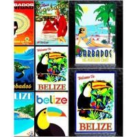 ราคา แม่เหล็กติดตู้เย็น อะครีลิค บาร์เบโดส 2×3 นิ้ว Souvenir Acrylic Fridge Magnet Barbados 2x3" (6541680588)