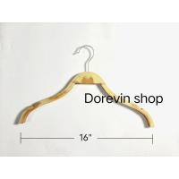 ราคา [ซาร่าลายไม้ ไม่มีก้าน] ไม้แขวน พลาสติส สำหรับแขวน เสื้อผ้า ไม้แขวนเสื้อ ซาร่า12 ชิ้น/แพ็ค (3747960964)