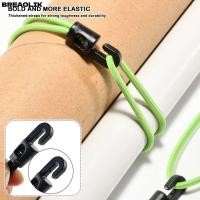 ราคา BREAOLIC เชือกยางยืด 5 ชิ้น, ความเหนียวสูง 1 ตะขอสายรัดน้ํายาง, หนัก หน้าที่ 26 ซม. เชือกผูกรถแบบยืดหยุ่นสําหรับ Camping รถเข็นจักรยาน (41118872477)