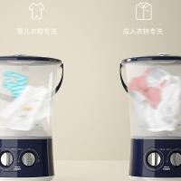 ราคา Sub-tube Mini เครื่องซักผ้าในครัวเรือนขนาดเล็กเสื้อผ้าเด็กชุดชั้นในเครื่องซักผ้าเครื่องเป่าอัตโนมัติตารางแบบพกพา (41722146288)