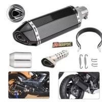 ราคา Akrapovic14นิ้วคาร์บอนเคฟล่าโลโก้เลเซอร์ ปลายท่อ2นิ้ว ท่อarไอเสียพร้อมตัวเก็บเสียงR15 mt-15 xsr msx cbr150ใช้ได้ท (0162) (29168464966)