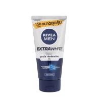 ราคา Nivea นีเวีย เมน เอ็กซ์ตร้า ไวท์ โฟม โฟมล้างหน้าสูตรผิวดูขาวใส เรียบเนียน 150กรัม (14837629744)