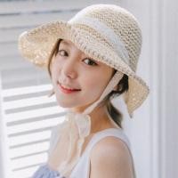 ราคา หมวกสานผูกคาง งานเกาหลีน่ารักมากๆค่ะ (2326792282)