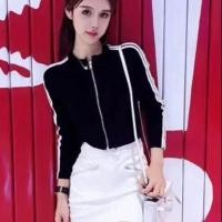 ราคา เสื้อยืดแขนยาวซิปหน้างานป้ายNicha (1557937192)