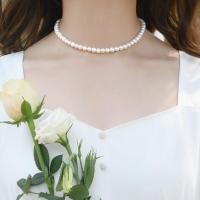 ราคา สร้อยคอไข่มุกผู้หญิง ไข่มุกสีขาว ลูกปัด เครื่องประดับแฟชั่น (26818630528)