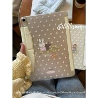 ราคา เคสไอแพด ลาย miffy สามารถสอดปากกาในเคสได้ iPad case (40303613337)