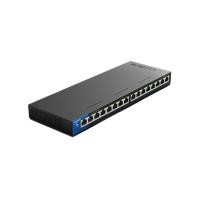 ราคา LINKSYS LGS116 UNMANAGED 16-PORT BUSINESS GIGABIT SWITCH #Model : LGS116-AP (28278774369)