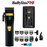 ราคา BaByliss PRO Black Gold Skeleton โลหะ T-Blade ผมไร้สาย Trimmer FX787BN FX ผม Cliper (44075200595)