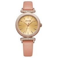 ราคา Julius นาฬิกาข้อมือผู้หญิง รุ่น JA-1031 สายหนัง แบรนด์เกาหลี แฟชั่นฮิตของแท้ (7975987053)