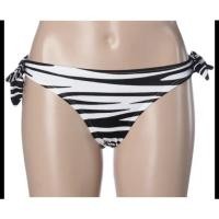 ราคา ชุดว่ายน้ำ สินค้าใหม่ บิกินี่ ชิ้นล่าง New VICTORIA’S SECRET Womens B/W Zebra Stripe Swim Bottoms Size XS 265072-29Z (17197594513)