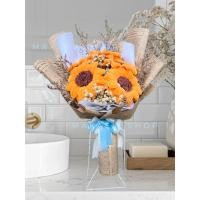 ราคา ช่อดอกไม้ มีหลากหลายแบบหลายราคา สามารถเลือกสีกระดาษได้ สามารถใส่แบงค์ หรือช่อแบงค์ (26062609013)