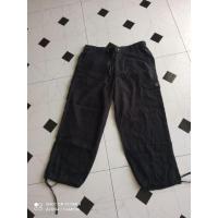 ราคา กางเกงผ้าลินนินสีดำsizeL (24009377367)