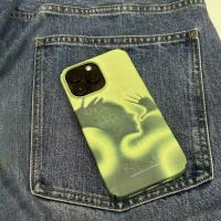 ราคา เคสโทรศัพท์ Graffiti High-End Green Phantom เหมาะสําหรับ iPhone 11 11promax xr x xs 12promax 13promax 12 13 14 15 16 pro max 8plus xsmax กันกระแทก Hard Matte กรณี (43012964123)