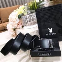 ราคา ! PLAYBOY MEN FACTORY LEATHER BELT (2021491647)