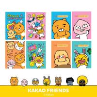 ราคา KAKAO FRIENDS สมุดริมด้าย สมุดโน้ต สมุดจดบันทึก ขนาด A6 ลายการ์ตูนน่ารัก 32 แผ่น (64 หน้า) ✨ (27963616724)