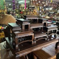 ราคา โต๊ะหมู่บูชาไม้สักทองหมู่9หน้า3นิ้ว (29461155370)