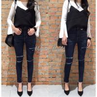 ราคา กางเกงยีนส์สียีนส์เข้ม (88739463)