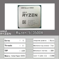 ราคา AMD Ryzen 5 3500X R5 3500X 3.6GHz โปรเซสเซอร์ CPU หกเกลียว 7NM 65W L3 = 32M 100-000000158 ซ็อกเก็ต AM4 (44217610301)