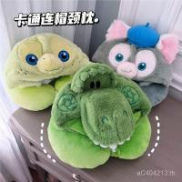 ราคา การ์ตูนการ์ตูนของขวัญหมอนรองคอแบบพกพาหมอนรูปตัวยูไดโนเสาร์สีเขียวยูหมอนหมอนน่ารักคลุมด้วยผ้าเต่าคอหมอนเดินทางงีบ เอ่อ (53301342512)