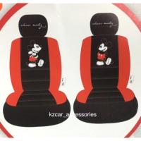 ราคา (1คู่) หุ้มเบาะหนังคู่หน้า ลายมิกกี้เม้าส์ Mickey Mouse ลิขสิทธิ์แท้ (2222600384)