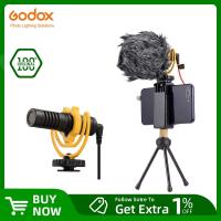 ราคา Godox VD-Mic Shotgun Video Microphone ไมโครโฟนบันทึกสากลไมโครโฟนสําหรับกล้อง DSLR iPhone Android สมาร์ทโฟน Mac แท็บเล็ต (50651627534)