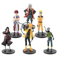ราคา 4th Generation 6 รุ่นจริง Naruto Figures 19 ซม.Gara Naruto Kakashi Jiraiya ชุดเครื่องประดับ Bagged (40769467621)