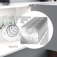 ราคา [ความศักดิ์สิทธิ์2] 10ชิ้นบานพับตู้แผ่นซ่อมชุดยึดสําหรับตู้ครัวประตูตู้ล็อกเกอร์บานพับตู้ซ่อมแผ่นยึด (41423663611)