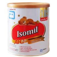 ราคา นมสำหรับเด็กแพ้นมวัว อายุ 0-1 ปี หมีนอน Isomil Plus AI-Q Plus ไอโซมิล พลัส เอไอคิว พลัส ขนาด 400 กรัม (6334920809)