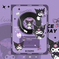 ราคา เคส iPad พร้อมช่องเสียบปากกาสําหรับ iPad Air4 Air5 10.2 นิ้ว Gen10 5th 6th Air 3 Mini4 5 2018 Kuromi Hello Kitty บันทึกผ้าไหมวัสดุ iPad Pro 11 ฝาครอบ (28303322519)