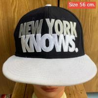 ราคา มือ2Nike หมวกแก็ป Size 56 cm. New York Knows สีดำ-ขาว (29776102328)