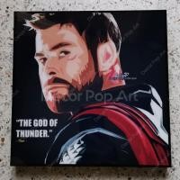 ราคา DECOR POP ART Thor Marvel Avengers รูปติดผนัง home decor ของแต่งบ้าน คอนโด ร้าน กรอบรูป ภาพติดผนัง รูปวาด ของขวัญปีใหม่ (9602325534)