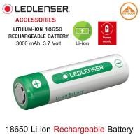 ราคา ถ่านชาร์จของแท้ Ledlenser Lithium-ion 18650 Rechargeable Battery 3000 mAh 3.7V ใช้กับไฟฉาย Ledlenser (26631858483)