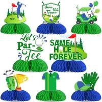 ราคา 8 ชิ้นเดียวกันหลุมตลอดกาลรังผึ้ง Centrepieces ตลกกอล์ฟ Bachelor ตาราง Toppers กอล์ฟ Bachelor Party ตกแต่ง (44021483372)
