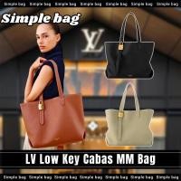 ราคา หลุยส์วิตตองLouis Vuitton Low Key Cabas MM Bag LV กระเป๋าสะพายเดี่ยว #Simple bag (28027915981)