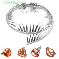 ราคา YONGWANG สแตนเลส Bird Spikes, การออกแบบ Etangle Bendable Squirrel Deterrent, Bird Drive Away ยืดหยุ่น Anti-bite 0.5/1 M Anti Pigeon Spikes หลังคา (24897248823)