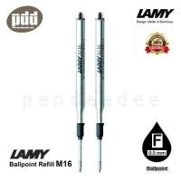 ราคา 2 ชิ้น LAMY M16 ไส้ปากกาลามี่ ลูกลื่น หมึกดำ น้ำเงิน แดง – 2 pcs.LAMY M16 Ballpoint Pen Refill - Black, Blue, Red Ink (12701141035)