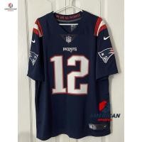 ราคา ผู้ชาย NFL New England Patriots Tom Brady Blue Limited Edition เสื้อฟุตบอลอเมริกัน (28307403468)