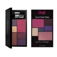 ราคา บรัชออน ปักแก้ม อายแชโดว์ 2in1 Sleek MakeUp Eye & Cheek Palette Midnight (7702883268)