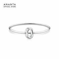 ราคา ANANTA Marque Axis Bangle กำไลเงินชุบทองขาว (40073563077)