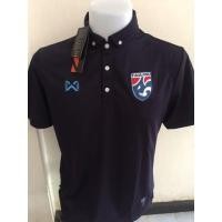 ราคา Warrix polo สีกรมท่าขนาดL ปักธงท ww3315 ของใหม่ มีตัวเดียว (1678227024)