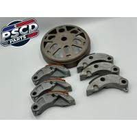 ราคา กระโหลกครัชกัดลาย PCX+ผ้าครัช PCX คาร์บอน/ทองแดง (40170229700)