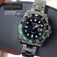 ราคา นาฬิกาUs submarine รุ่น J-219MD นาฬิกาข้อมือชาย นาฬิกาสายเหล็ก สีเงินและทอง หน้าปัดพรายน้ำ มีวันที่ กันน้ำ พร้อมกล่อง (10762296190)