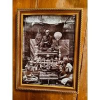 ราคา ภาพเก่าพร้อมกรอบสมเด็จพระพุฒาจารย์ (โต พฺรหฺมรํสี)ขนาด6*8 แนวตั้ง (28014191239)
