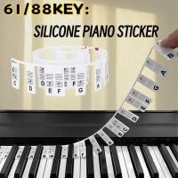ราคา 61/88 Keys สติ๊กเกอร์ติดเปียโน ตัวโน๊ต สติ๊กเกอร์แปะเปียโน เมโลเดียน คีย์บอร์ด คอร์ด สำหรับ มือใหม่ piano sticker (43624275732)