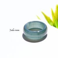 ราคา แหวนหยกพม่าแท้บลูติดขาวเนื้อแก้ว size 51-52 mm (29027990023)
