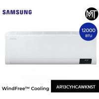 ราคา แอร์ประหยัดไฟ Samsung เครื่องปรับอากาศ ขนาด 12000 BTU รุ่น AR13CYEAAWKN (ไม่รวมติดตั้ง) (28938764722)
