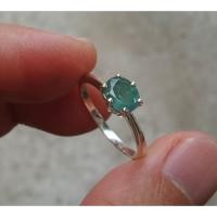 ราคา PY Beauty ร้านนี้ขายแต่ของแท้ค่ะ แหวนเงิน 925 Sterling silver ฝังพลอยมรกต จากแซมเบีย (Natural emerald) 0.95 กะรัต (7917995906)