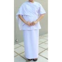 ราคา ของแท้/ถูกสุด‼️ ชุดขาวปฏิบัติธรรม ชุดชีพราหมณ์ ชุดถือศีล ชุดปฏิบัติธรรม รัตนาภรณ์ ชุดขาวรัตนาภรณ์ ถือศีล เบอร์ M 3 ชิ้น (23266735472)